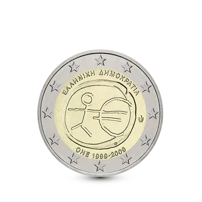 2 Euro Gedenkmünze Griechenland 2013 'Kreta' – Unzirkuliert (UNC), Sammlerstück In Top-Zustand